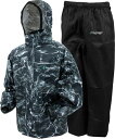 フロッグトッグス メンズ ジャケット frogg toggs All Sport Rain and Wind Suit - Black Tip