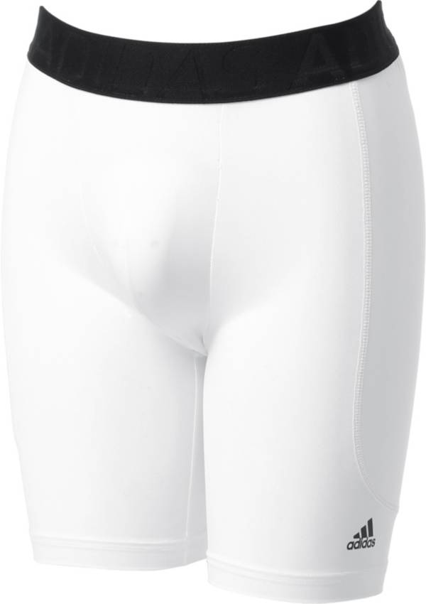 楽天trois　HOMMEアディダス キッズ 野球 パワータイツ adidas Boys' Triple Stripe Sliding Shorts w/ Cup - White