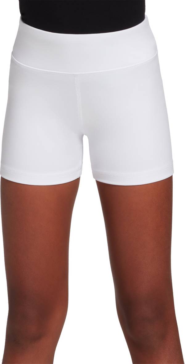 ディックス キッズ ショートパンツ DSG Girls 039 3 039 039 Performance Shortie Shorts - Pure White