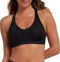 RrA fB[X X|[cu DSG Women's High Support Racerback Sports Bra - Pure Black