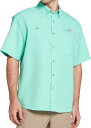 tB[hAhXg[ Y Vc Field & Stream Men's Latitude II Woven Fishing Button Down T-Shirt - Opal