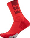 A_[A[}[ Y \bNX Under Armour Men's Playmaker Crew Socks - Red