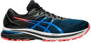 アシックス メンズ ランニングシューズ ASICS Men's GT-2000 9 Running Shoes - Black/Blue