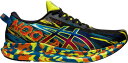 アシックス メンズ ランニングシューズ ASICS Men's GEL-NOOSA TRI 13 Running Shoes - Black/Yuzu Oran...
