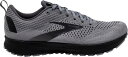 ブルックス メンズ ランニングシューズ Brooks Men's Revel 4 Running Shoes - Grey/Black