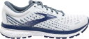 ブルックス メンズ ランニングシューズ Brooks Men's Revel 5 Running Shoes - White/Grey/Blue