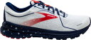 ブルックス メンズ ランニングシューズ Brooks Men's Adrenaline GTS 21 Run USA Running Shoes - Red/W...