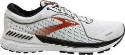 ブルックス メンズ ランニングシューズ Brooks Men's Adrenaline GTS 21 Running Shoes - White/Orange