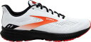 ubNX Y jOV[Y Brooks Men's Launch 8 Running Shoes - White/Black/Orange