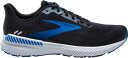 ブルックス メンズ ランニングシューズ Brooks Men's Launch 8 GTS Running Shoes - Black/Grey