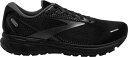 ubNX Y jOV[Y Brooks Men's Ghost 14 Running Shoes - Black/Black