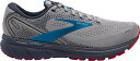 ブルックス メンズ ランニングシューズ Brooks Men's Ghost 14 Running Shoes - Grey/Blue/Red
