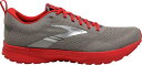 ブルックス メンズ ランニングシューズ Brooks Men's Revel 5 Running Shoes - Grey/Red