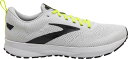 ブルックス メンズ ランニングシューズ Brooks Men's Revel 5 Running Shoes - White/Black