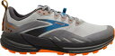 ブルックス メンズ ランニングシューズ Brooks Men's Cascadia Trail 16 Running Shoes - Grey/Grey