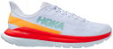 zJIlIl Y jOV[Y HOKA ONE ONE Men's Mach 4 Running Shoes - Fiesta/White