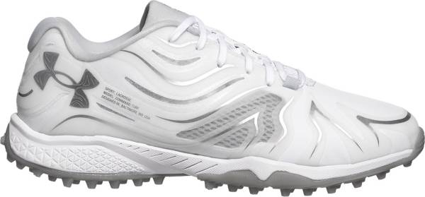 アンダーアーマー メンズ ラクロスシューズ Under Armour Men's Command Turf Lacrosse Cleats - White..