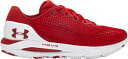 アンダーアーマー メンズ ランニングシューズ Under Armour Men 039 s HOVR Sonic 4 Wisconsin Running Shoes - Red/White