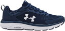 A_[A[}[ Y jOV[Y Under Armour Men's Charged Assert 9 Running Shoes - Navy