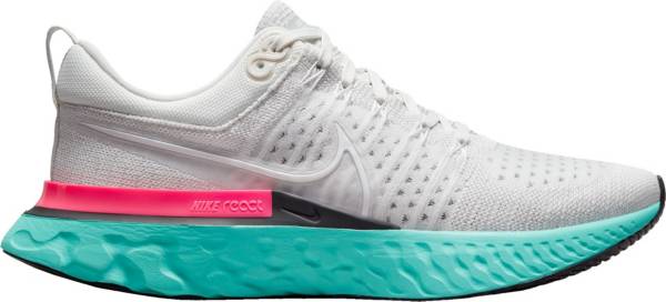 ナイキ メンズ ランニングシューズ Nike Men 039 s React Infinity Run Flyknit 2 Running Shoes - Pink/Blue