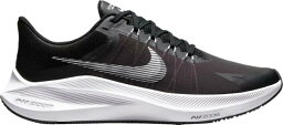 ナイキ メンズ ランニングシューズ Nike Men's Winflo 8 Running Shoes - Black/White