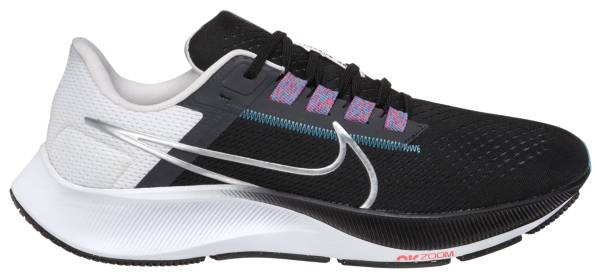 ナイキ メンズ ランニングシューズ Nike Men 039 s Air Zoom Pegasus 38 Running Shoes - Black/Silver