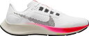 iCL Y jOV[Y Nike Men's Air Zoom Pegasus 38 Running Shoes@- White/Grey/Pink