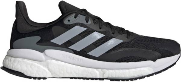アディダス メンズ ランニングシューズ adidas Men's Solarboost 3 Running Shoes - Black/Silver