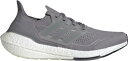 AfB_X Y jOV[Y adidas Men's Ultraboost 21 Running Shoes - Grey/Grey