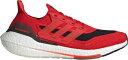 アディダス メンズ ランニングシューズ adidas Men's Ultraboost 21 Running Shoes - Red/Black