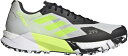 アディダス メンズ ランニングシューズ adidas Men's Terrex Agravic Ultra Trail Running Shoes - Whit...