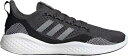 アディダス メンズ ランニングシューズ adidas Men's Fluidflow 2.0 Shoes - Black/White/Grey