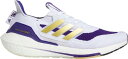 アディダス メンズ ランニングシューズ adidas Men's Ultraboost 21 Washington Running Shoes - Purple/Gold