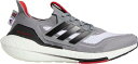 AfB_X Y jOV[Y adidas Men's Ultraboost 21 NC State Running Shoes - Grey/Black/Red