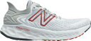 j[oX Y jOV[Y New Balance Men's Fresh Foam 1080 V11 Running Shoes - White/Red