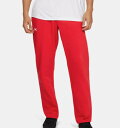 A_[A[}[ Y XEFbg Under Armour UA Rival Fleece 2.0 Team Pants pc Red / White