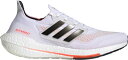 AfB_X Y jOV[Y adidas Men's Ultraboost 21 Running Shoes - White/Black