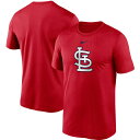iCL Y St. Louis Cardinals Nike Team Large Logo Legend Performance T-Shirt TVc  Red