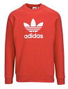 アディダス オリジナルス メンズ トレーナー adidas Originals Trefoil Crew スウェット College Red