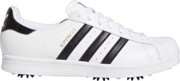 アディダス メンズ スーパースター adidas Superstar Golf Shoes ゴルフシューズ White/Black