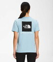 m[XtFCX fB[X TVc The North Face Womenfs Short Sleeve Box NSE Tee - Beta Blue