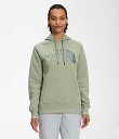 m[XtFCX fB[X p[J[ The North Face Women's Luxe Half Dome Pullover Hoodie - Tea Green