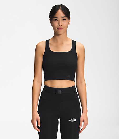 ノースフェイス レディース タンクトップ The North Face Women’s Ruby Hill Rib-Knit Tank - TNF Black