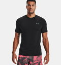 A_[A[}[ Y TVc Men's UA RUSH Seamless Short Sleeve - Black