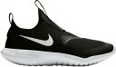 iCL LbY/fB[X jOV[Y Nike Kids' Grade School Flex Runner Running Shoes - Black/White