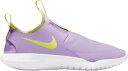 iCL LbY/fB[X jOV[Y Nike Kids' Grade School Flex Runner Running Shoes - Purple/Green