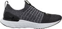 iCL Y jOV[Y Nike Men's React Phantom Run Flyknit 2 Running Shoes@- Black/Black/White