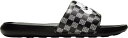 iCL Y T_ Nike Men's Victori One Slides@- Black/White/Black