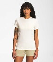 ノースフェイス レディース Tシャツ The North Face Women's Short Sleeve Half Dome Triblend Tee - Gardenia White Heather