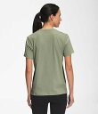 ノースフェイス レディース Tシャツ The North Face Women's Short Sleeve Graphic Tee - Tea Green/TNF White 2